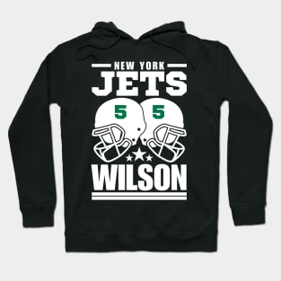 New York Jets Wilson 5 American Football Retro Hoodie